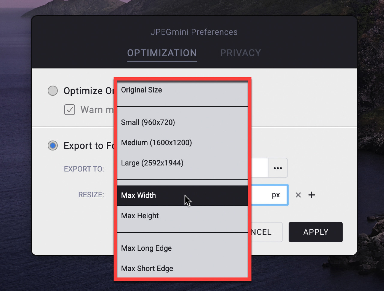 jpegmini-pro2.jpg リサイズ機能の設定方法